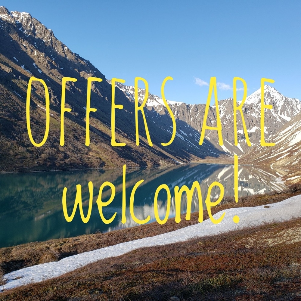 All offers are welcome!